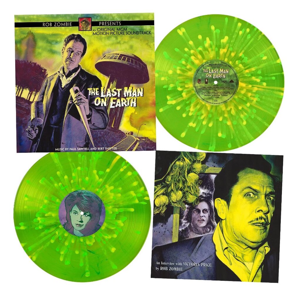 Rob Zombie The Last Man On Earth 2-LP ~ Excl. 180g Color Vinyl ~ Brand New!